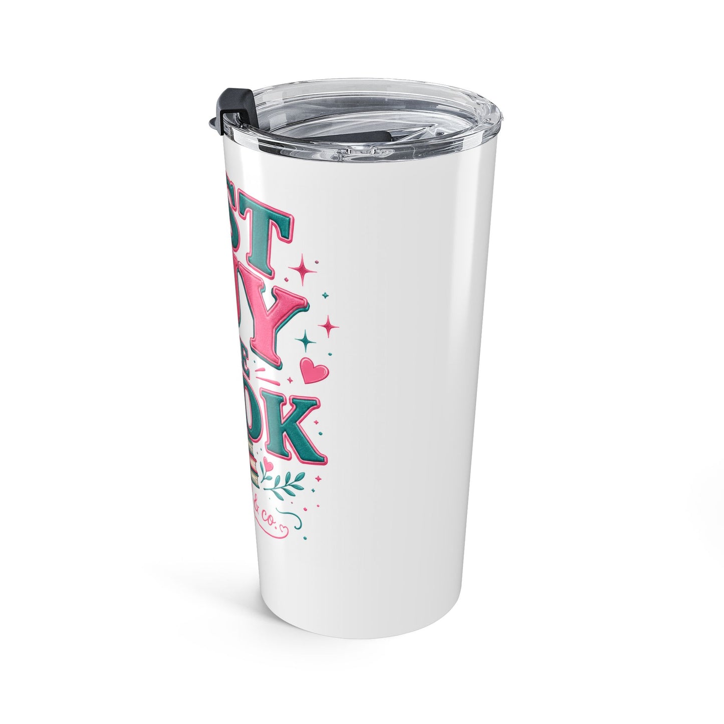 Just Buy The Books 20oz Tumbler — Funny Book Lover Travel Mug