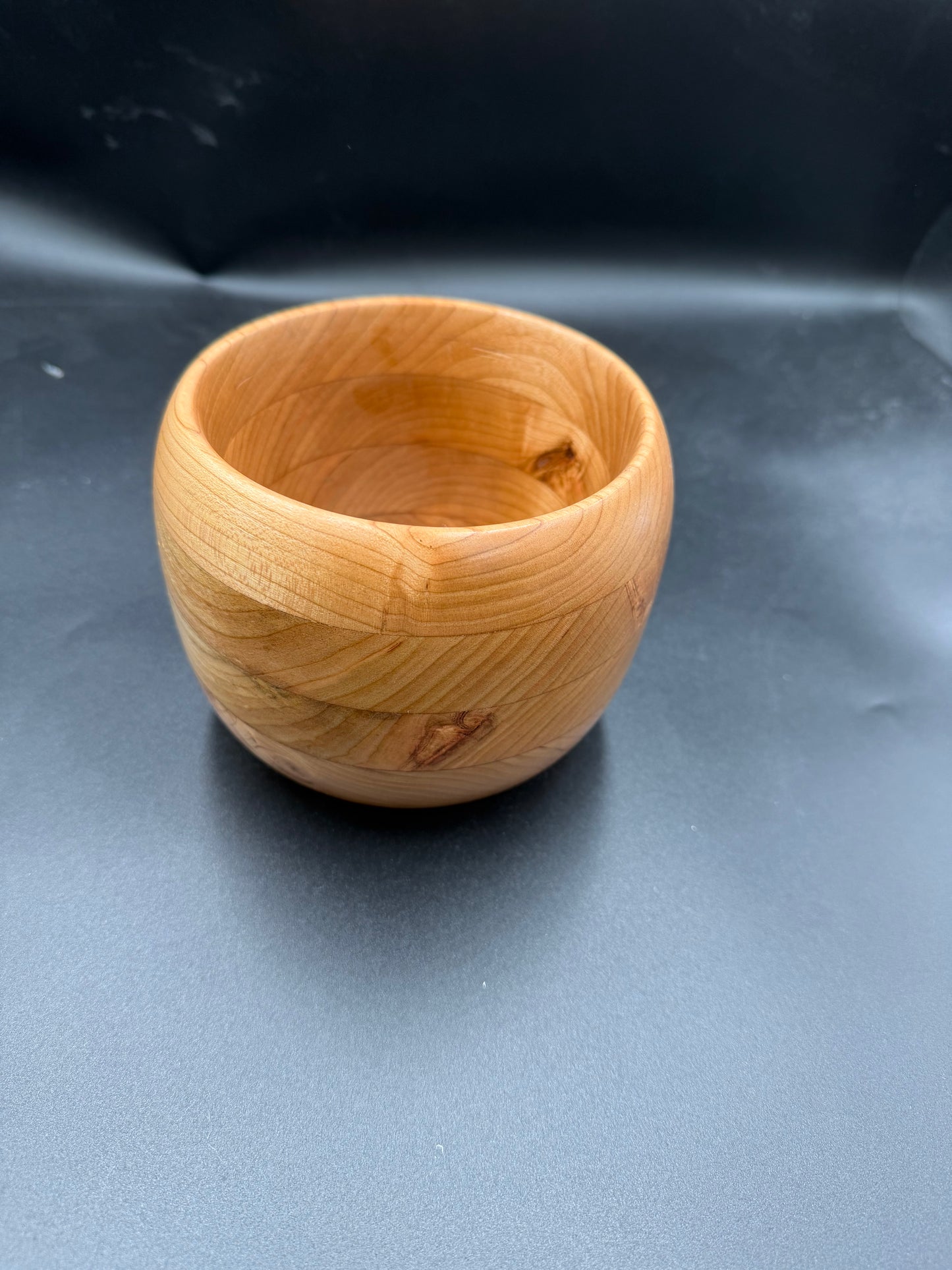 ✨ Handcrafted Cherry Wood Bowl ✨