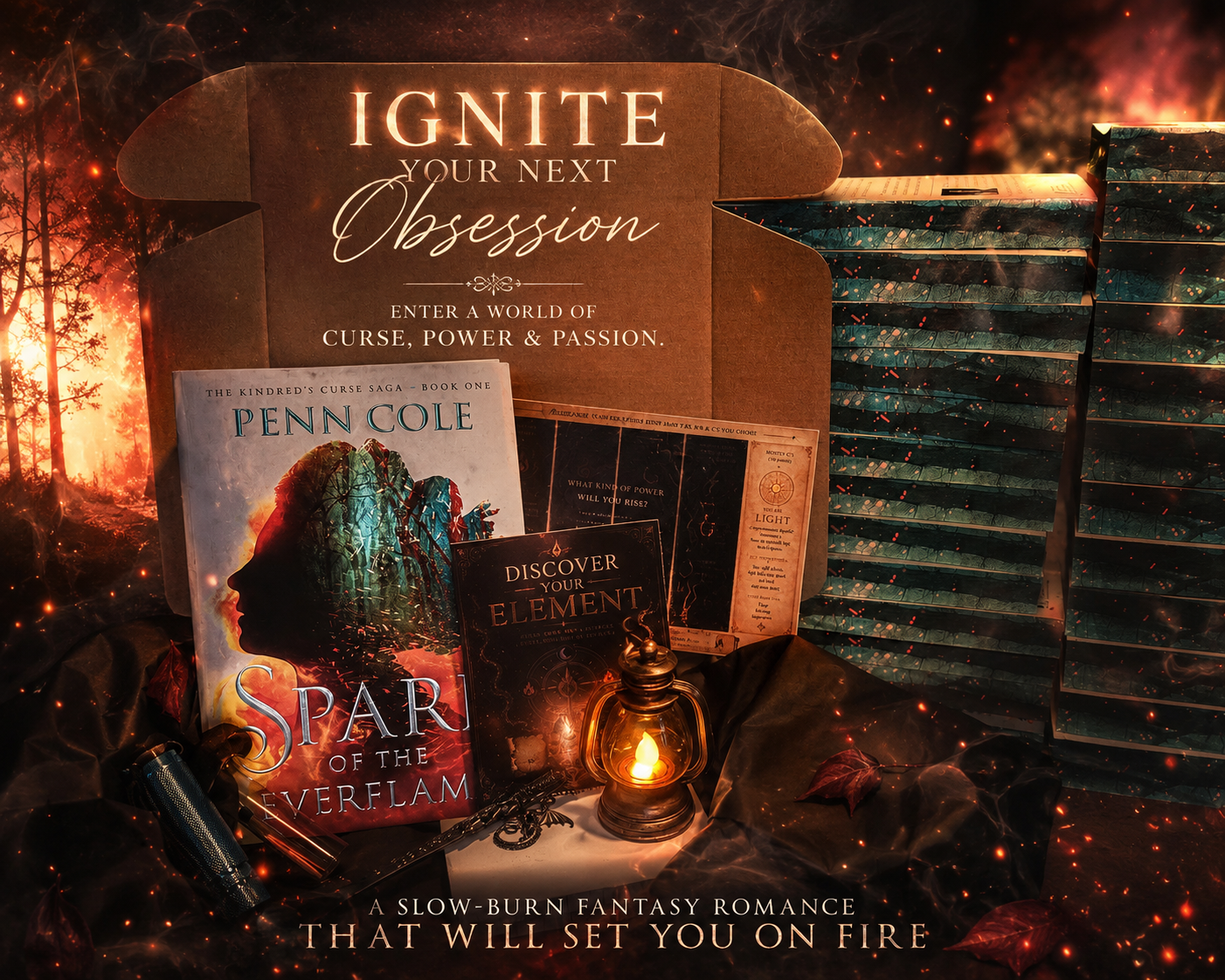 Spark of the Everflame Book Club Kit (July book club)
