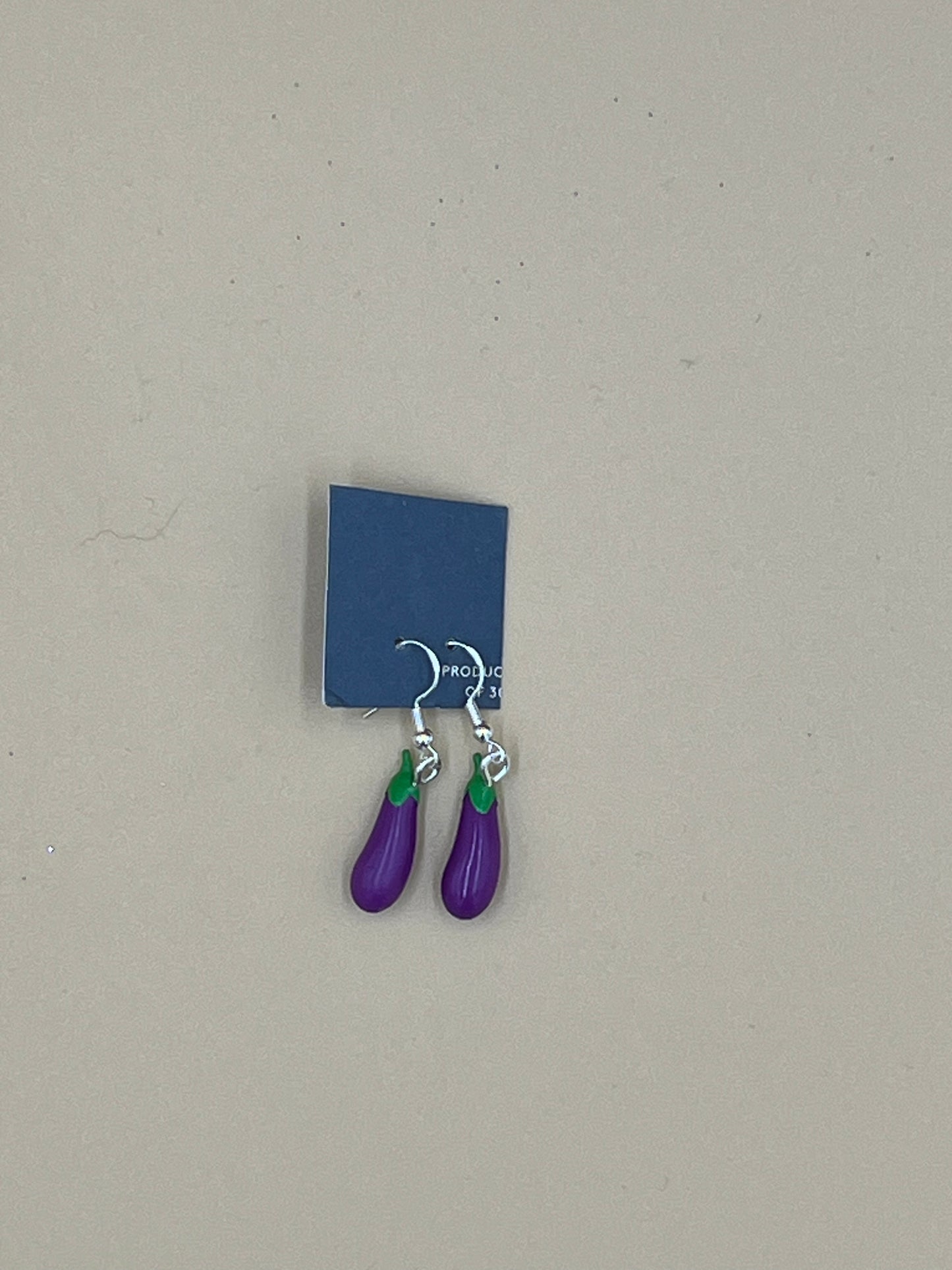 π Eggplant Earrings β Limited Edition