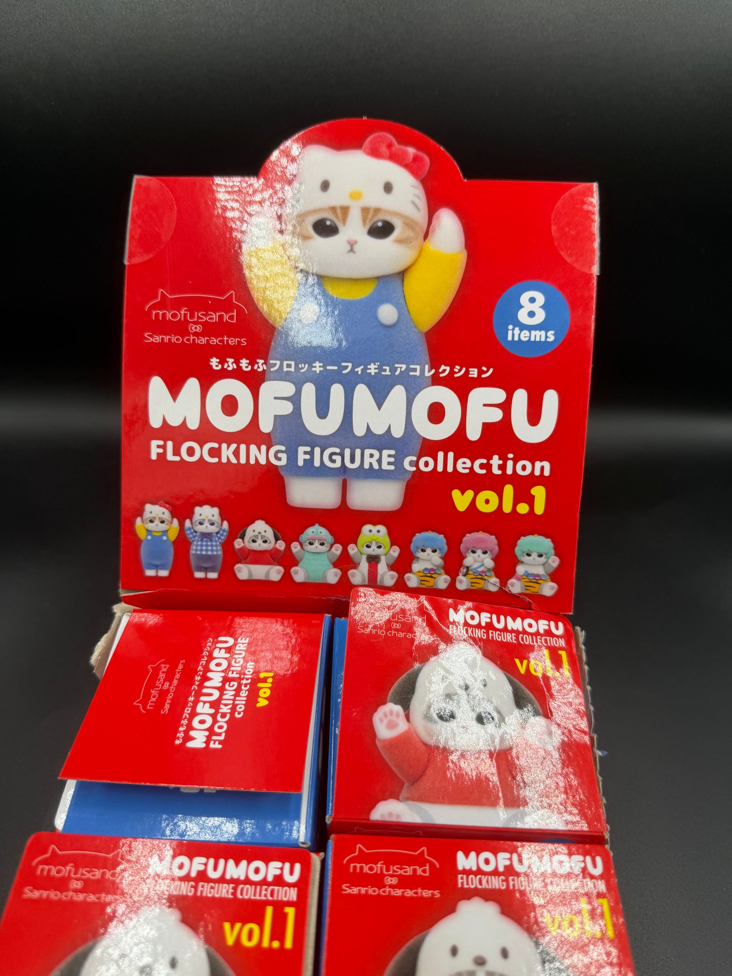 Mofusand Γ Sanrio Mofumofu Flocking Figure Blind Box β Vol. 1