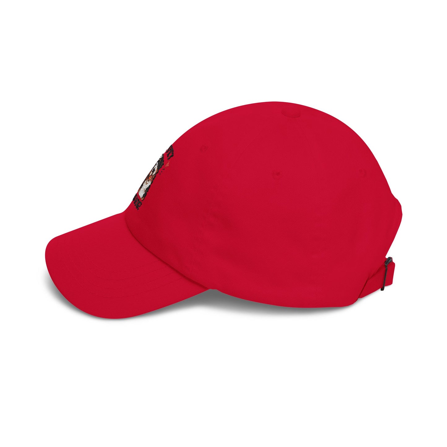Dad Cap — "Can I Pet That Dog?" Bernese Mountain Dog Embroidered Hat