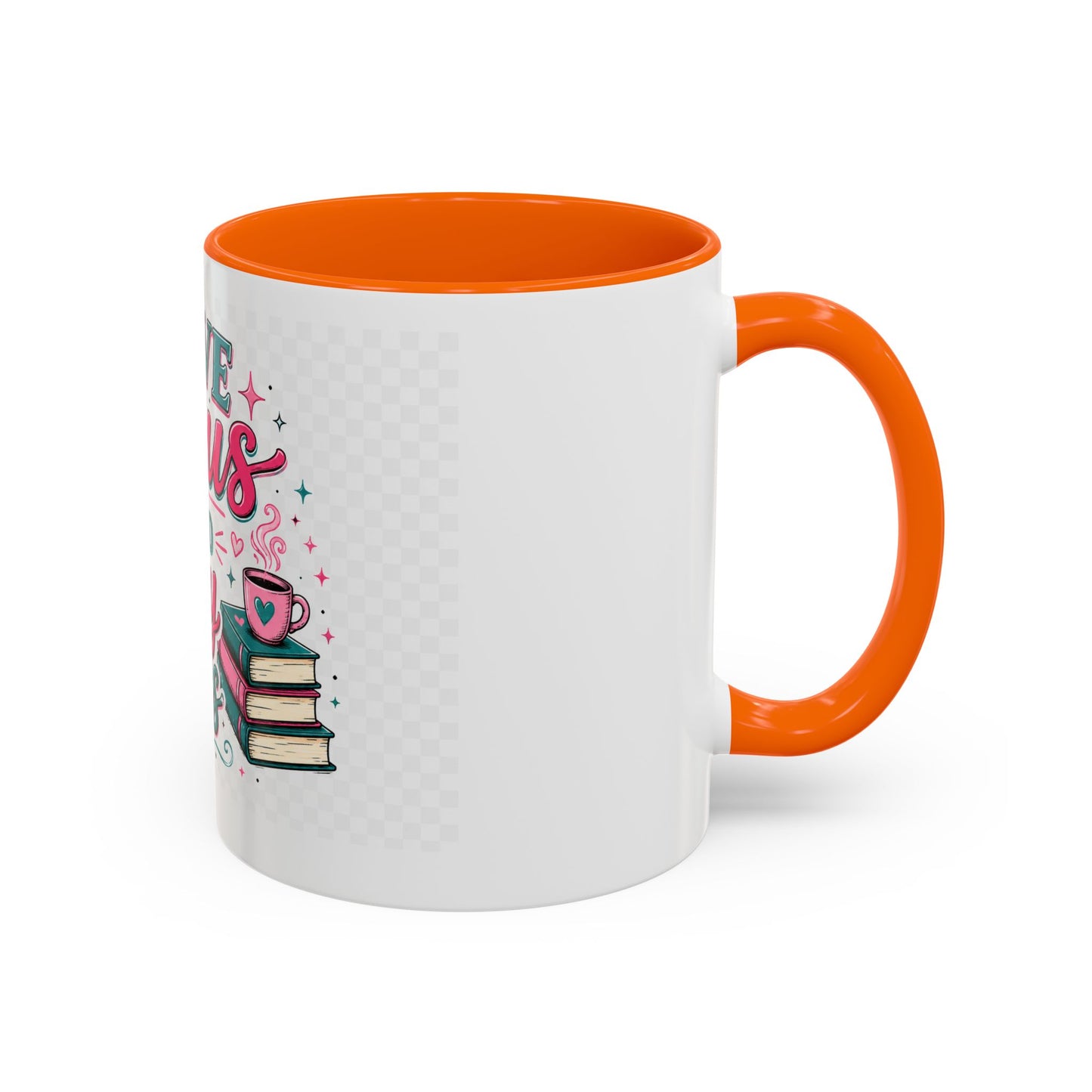 Coffee Mug — "I Love Jesus and Spicy Books" Christian Book Lover Gift