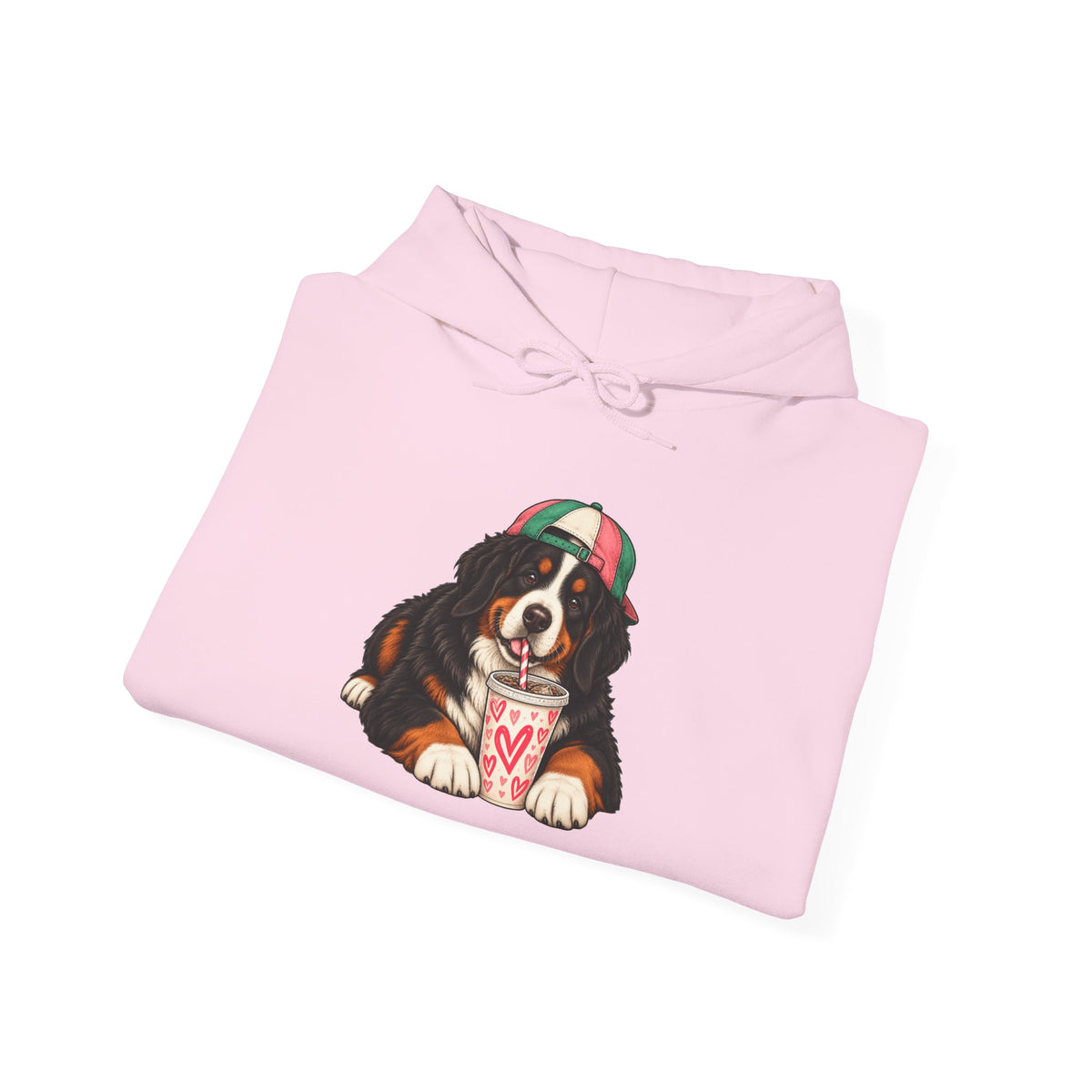 Cute Bear with Hot Cocoa Holiday Hoodie