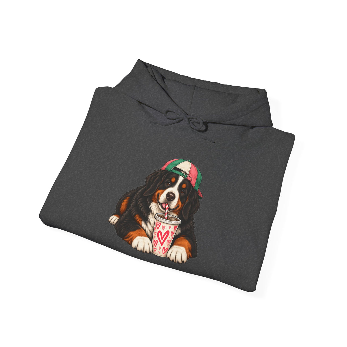 Cute Bear with Hot Cocoa Holiday Hoodie