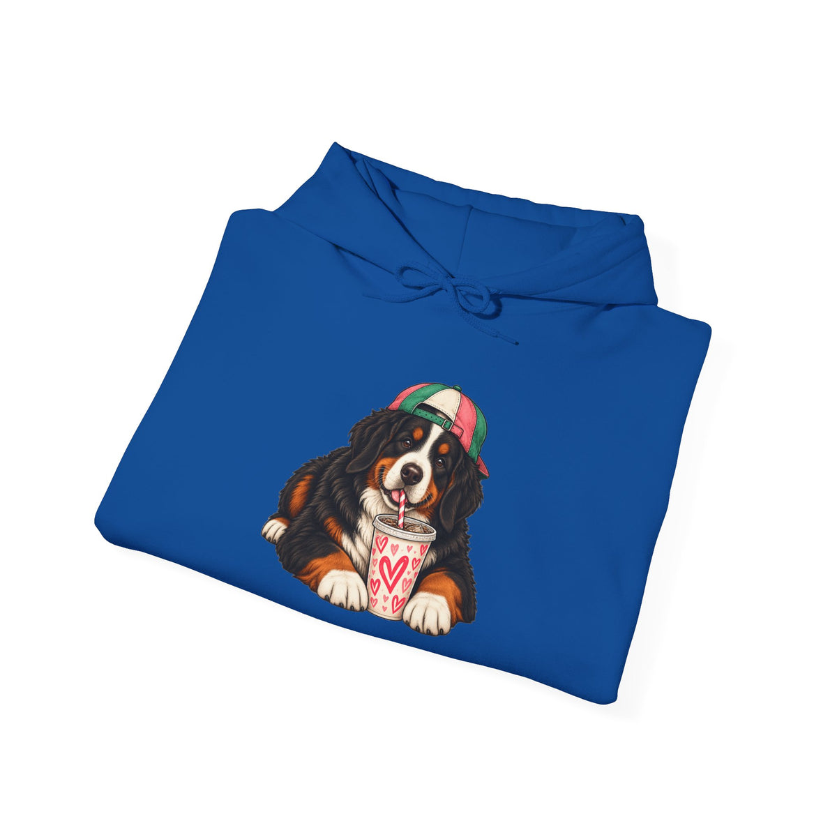 Cute Bear with Hot Cocoa Holiday Hoodie