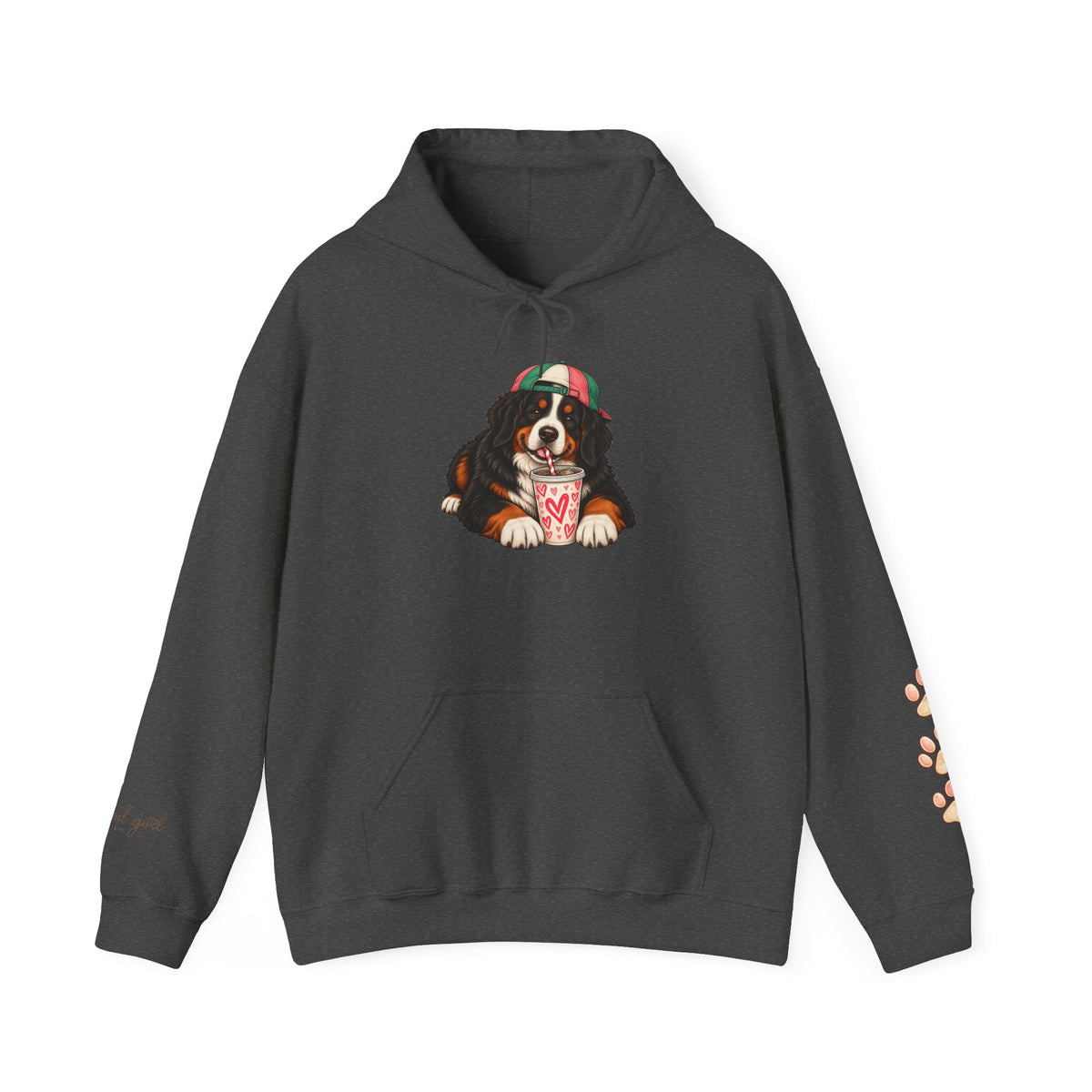 Cute Bear with Hot Cocoa Holiday Hoodie
