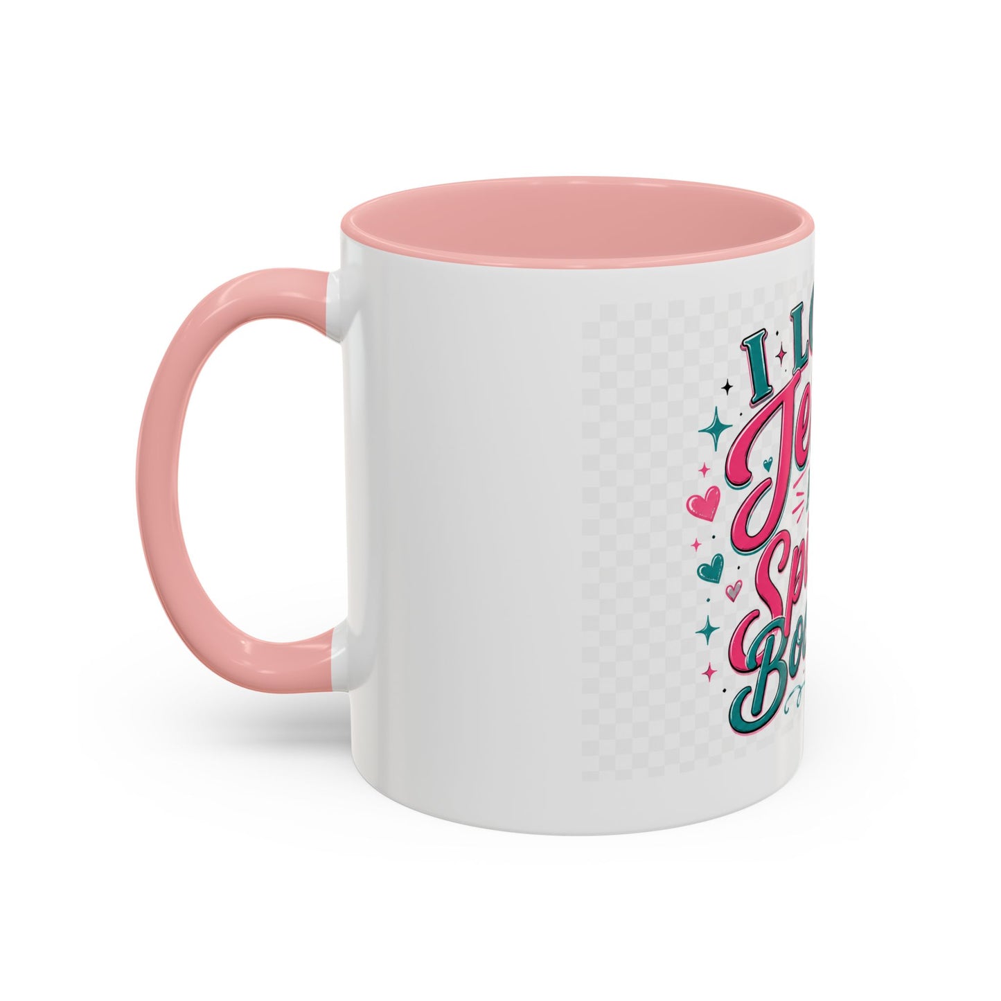 Coffee Mug — "I Love Jesus and Spicy Books" Christian Book Lover Gift