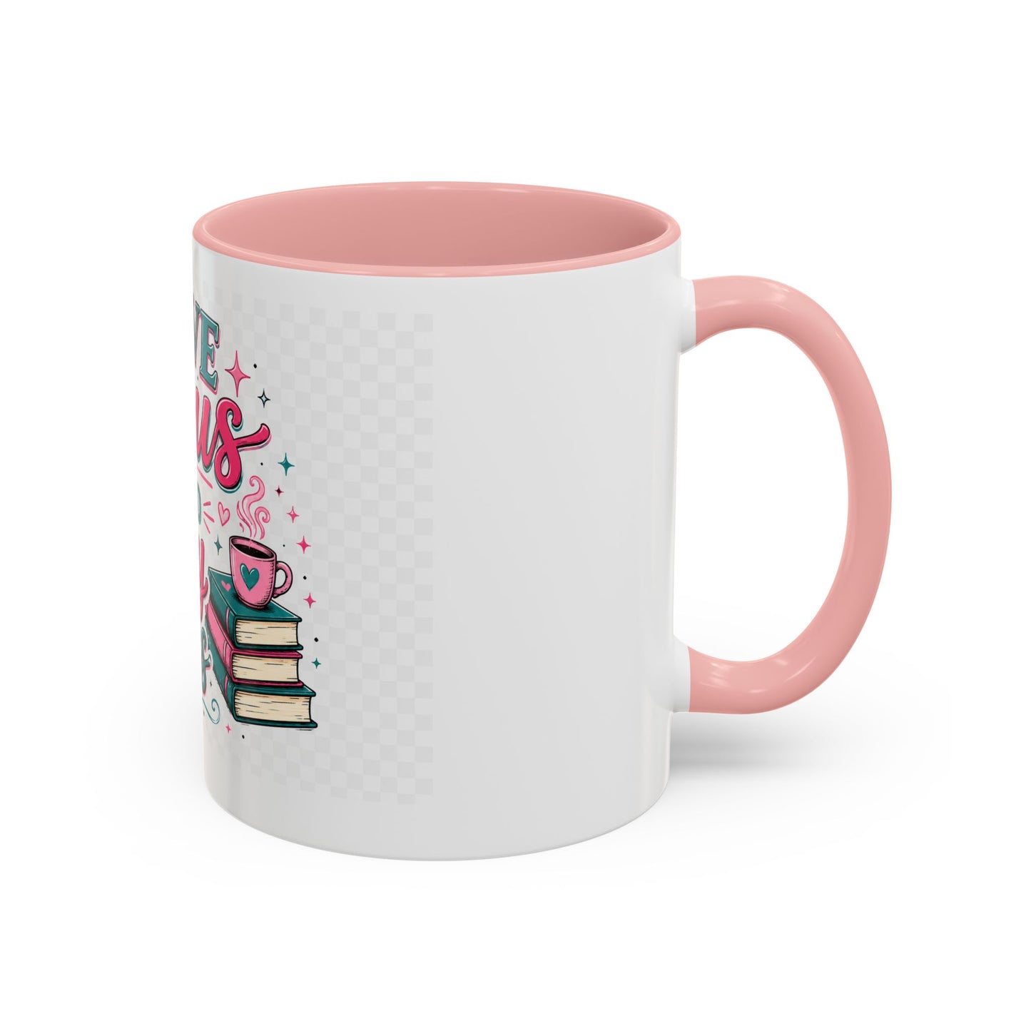 Coffee Mug — "I Love Jesus and Spicy Books" Christian Book Lover Gift