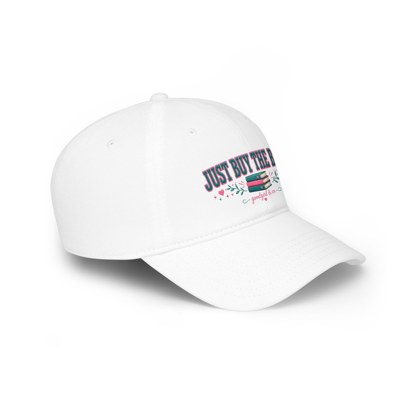 Just Buy The Book Baseball Cap - Booklover Literary Hat