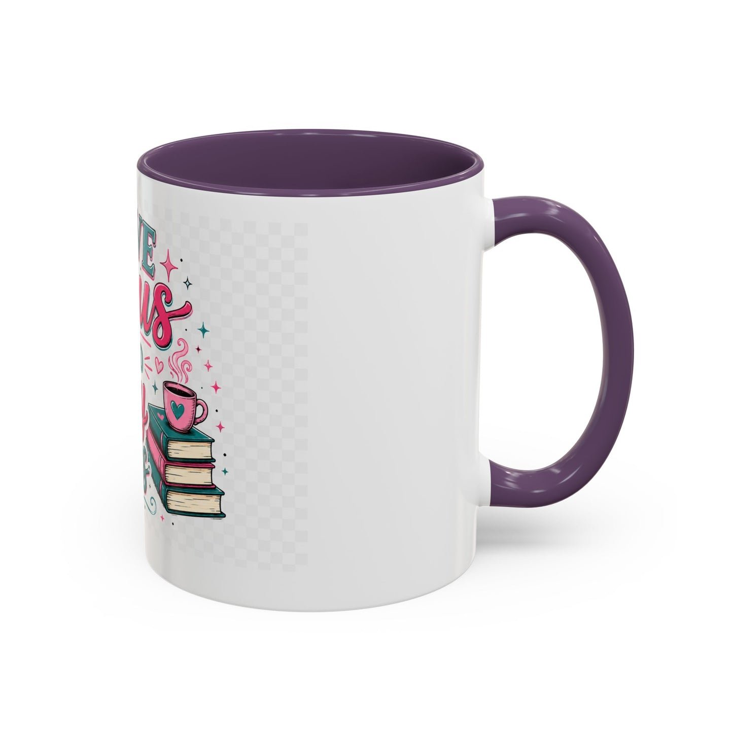 Coffee Mug — "I Love Jesus and Spicy Books" Christian Book Lover Gift