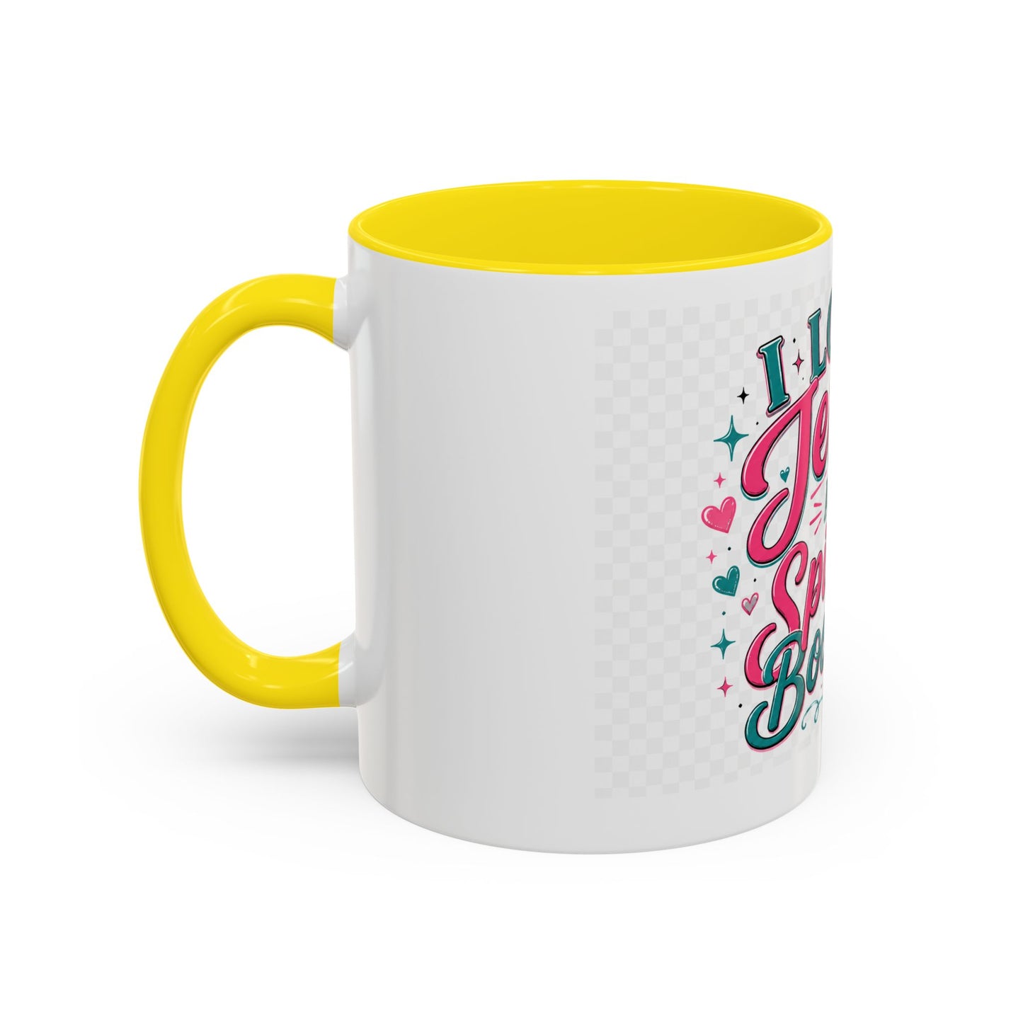 Coffee Mug — "I Love Jesus and Spicy Books" Christian Book Lover Gift
