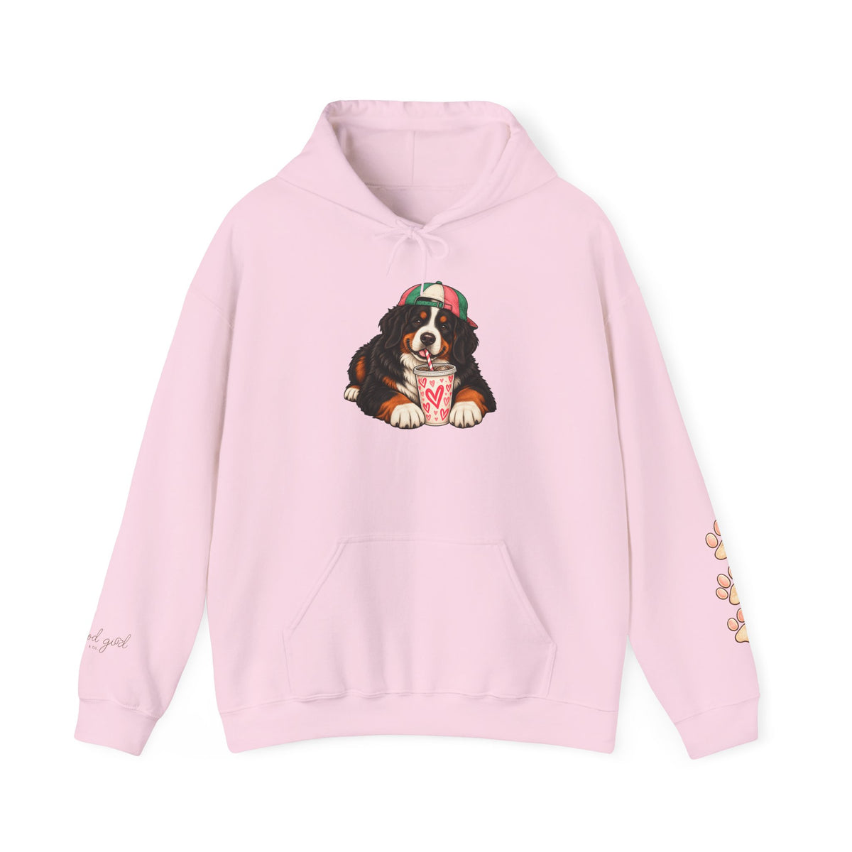 Cute Bear with Hot Cocoa Holiday Hoodie