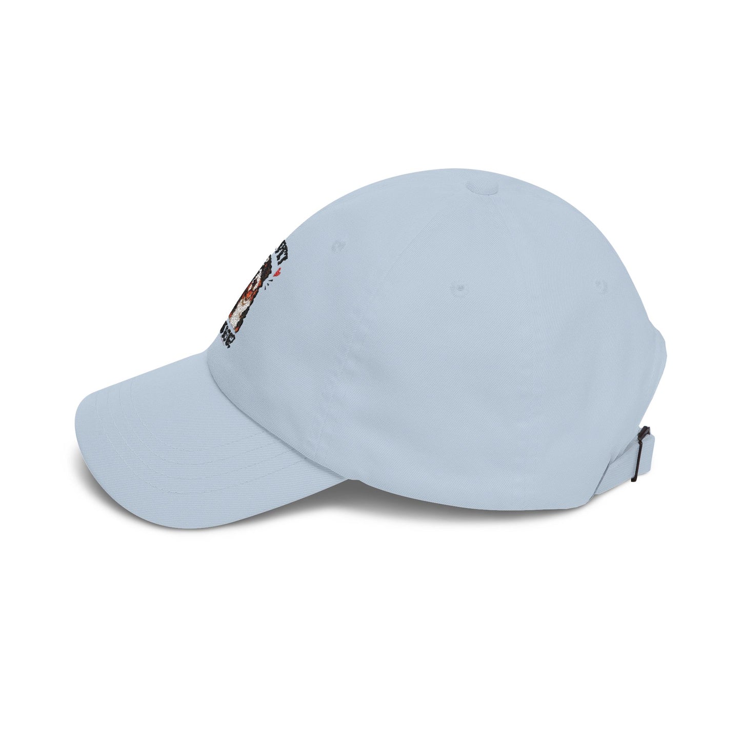 Dad Cap — "Can I Pet That Dog?" Bernese Mountain Dog Embroidered Hat