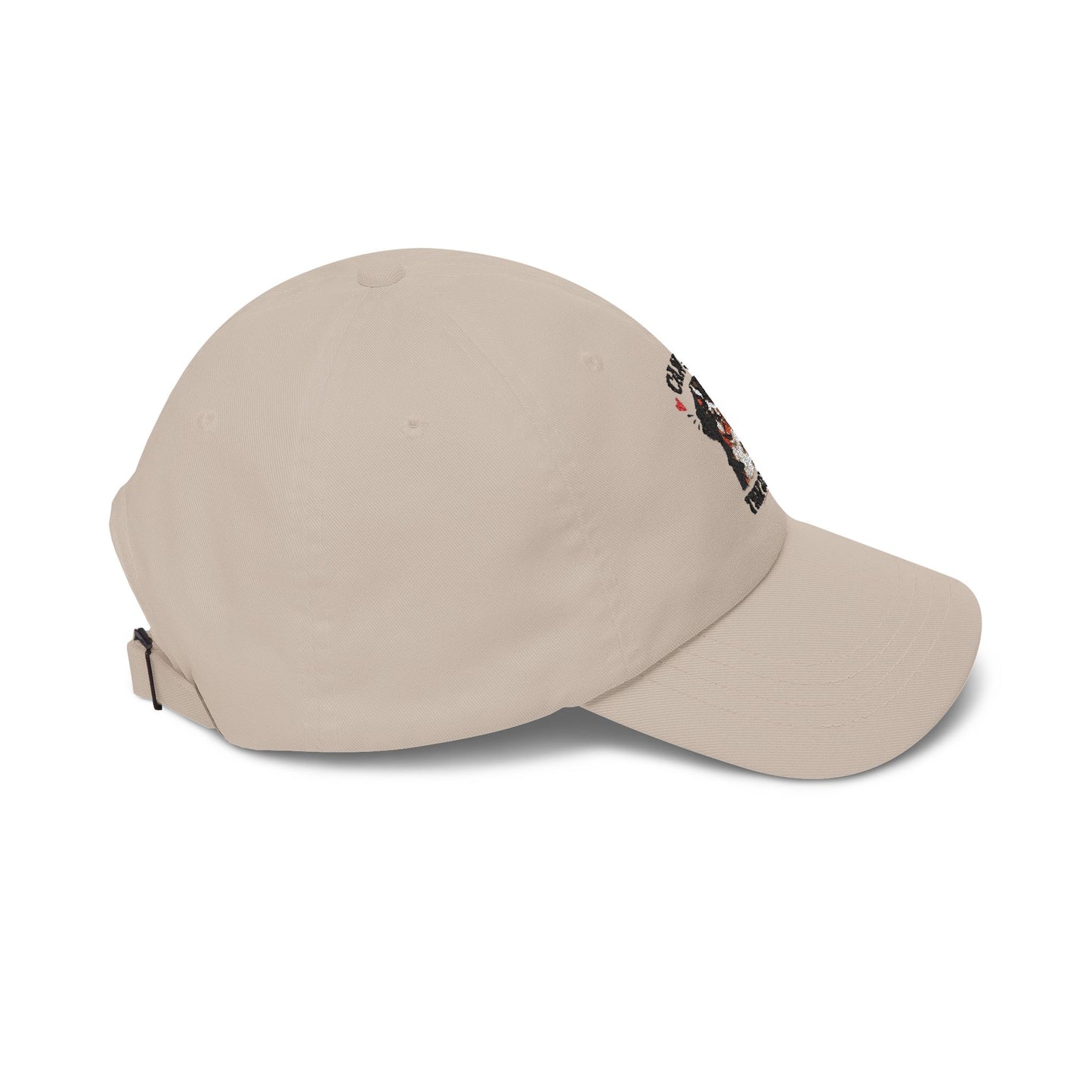 Dad Cap — "Can I Pet That Dog?" Bernese Mountain Dog Embroidered Hat