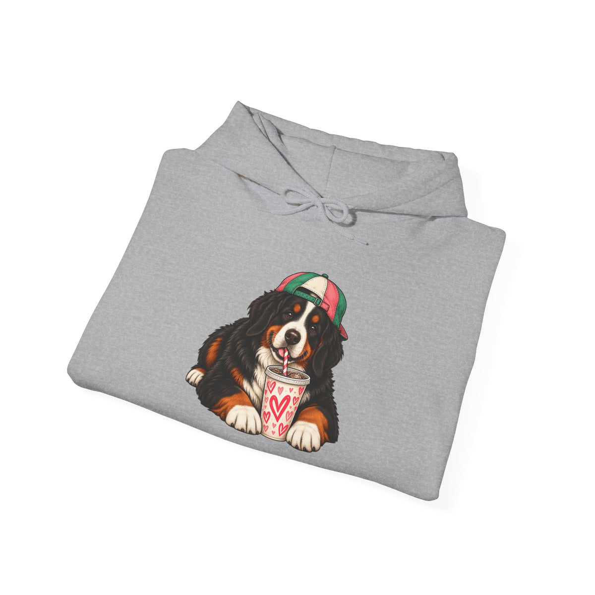 Cute Bear with Hot Cocoa Holiday Hoodie