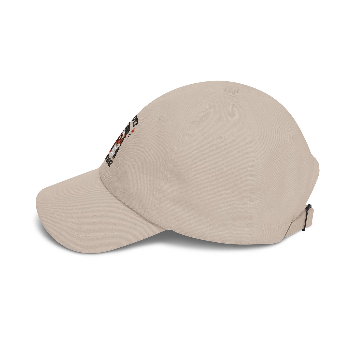 Dad Cap — "Can I Pet That Dog?" Bernese Mountain Dog Embroidered Hat