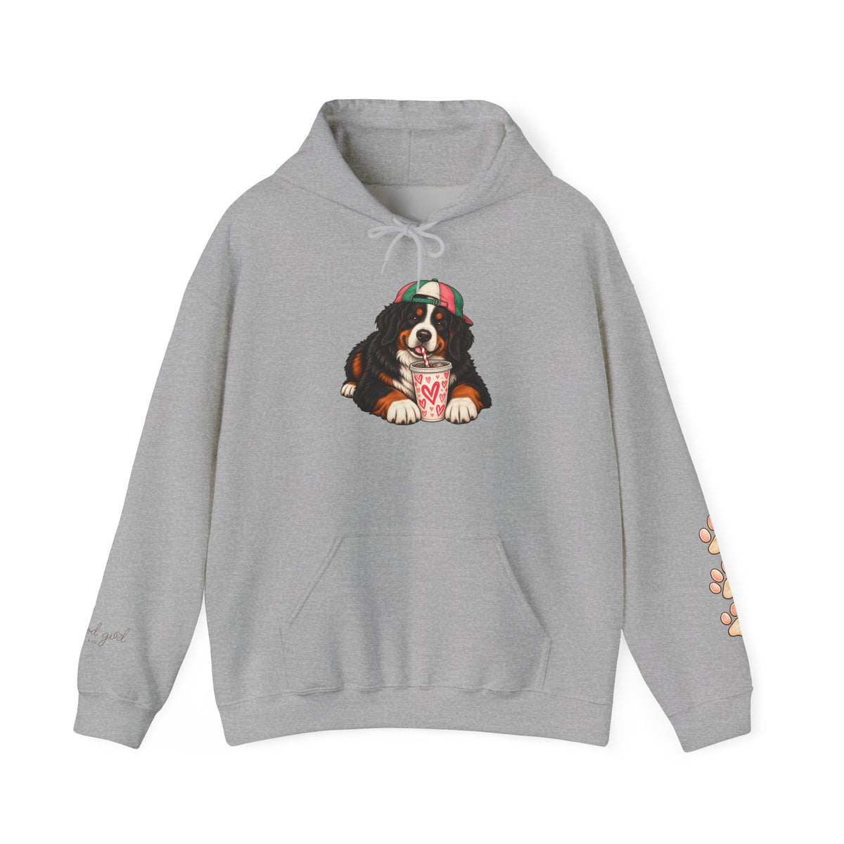 Cute Bear with Hot Cocoa Holiday Hoodie