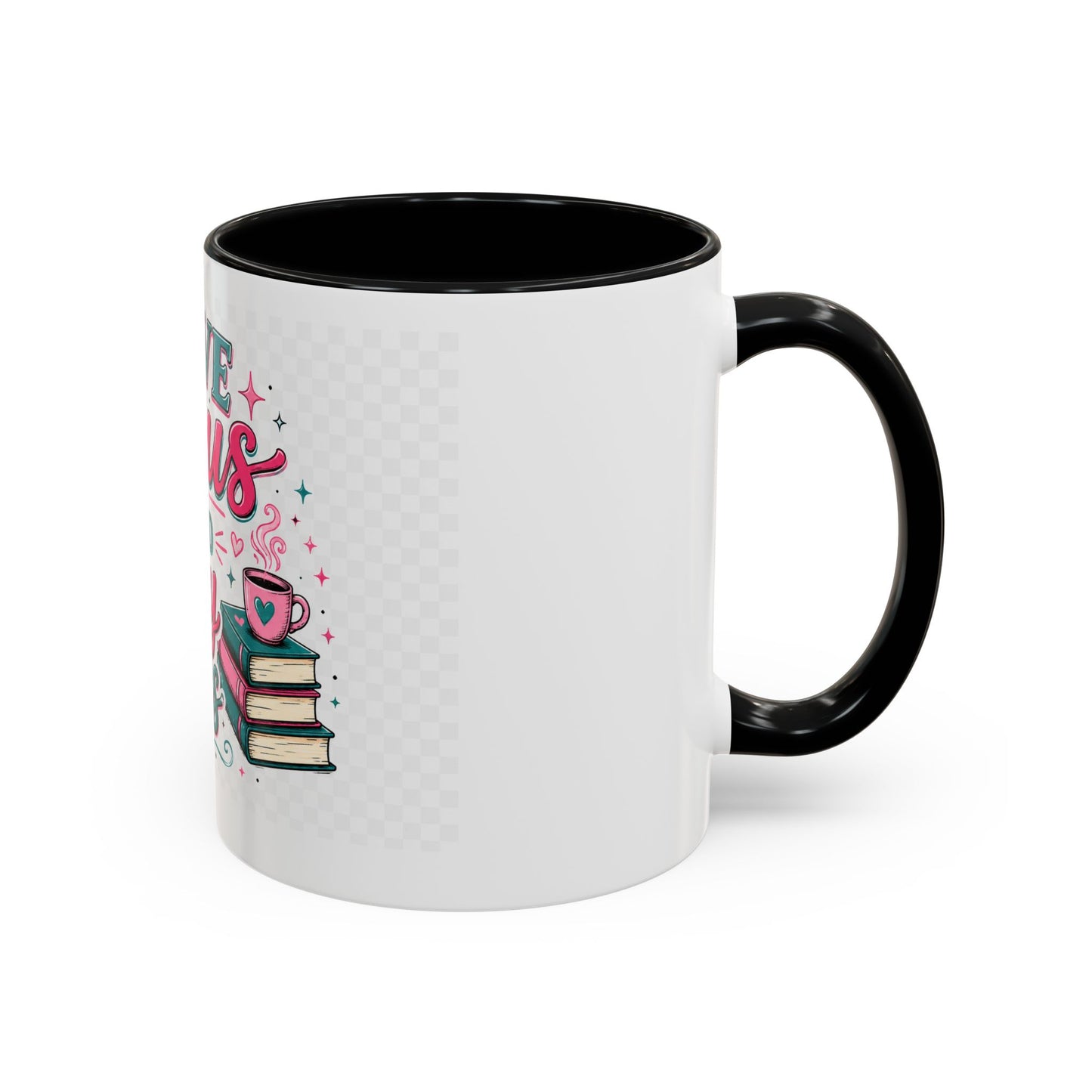 Coffee Mug — "I Love Jesus and Spicy Books" Christian Book Lover Gift