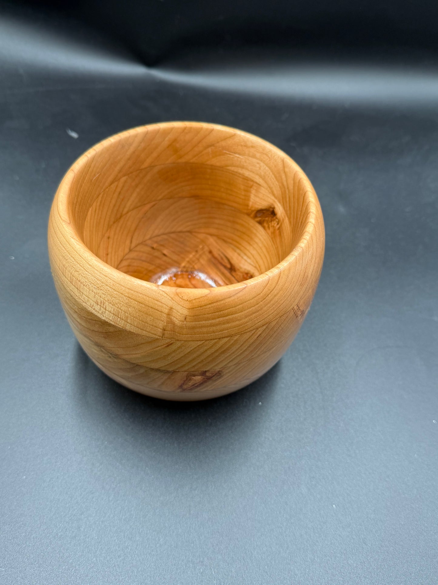 ✨ Handcrafted Cherry Wood Bowl ✨