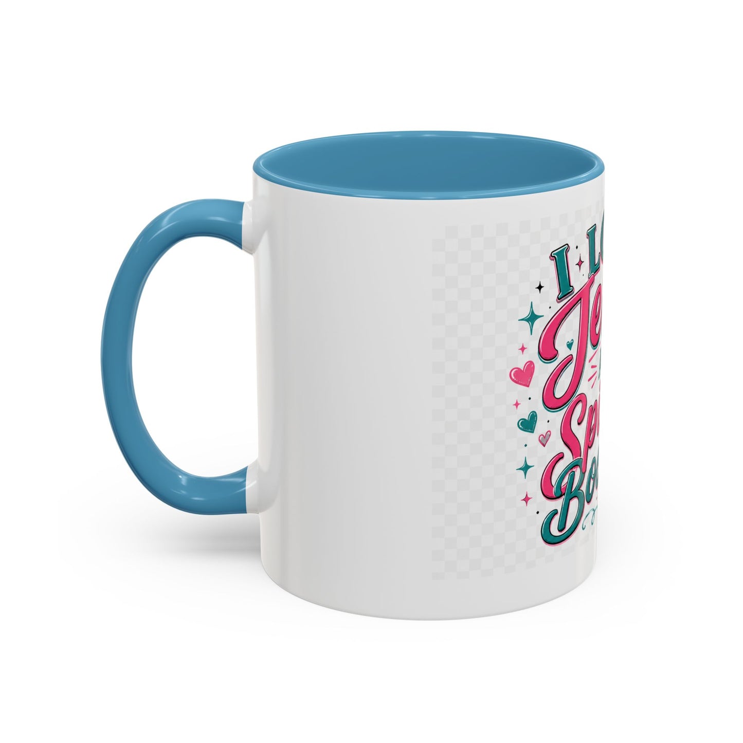 Coffee Mug — "I Love Jesus and Spicy Books" Christian Book Lover Gift