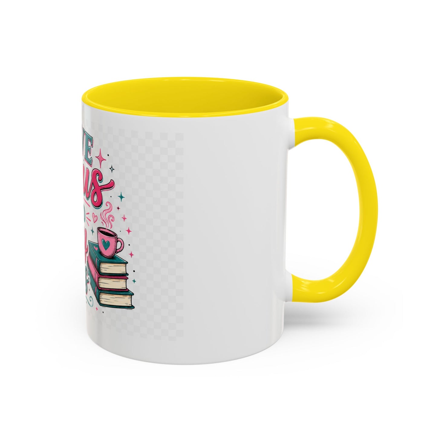 Coffee Mug — "I Love Jesus and Spicy Books" Christian Book Lover Gift
