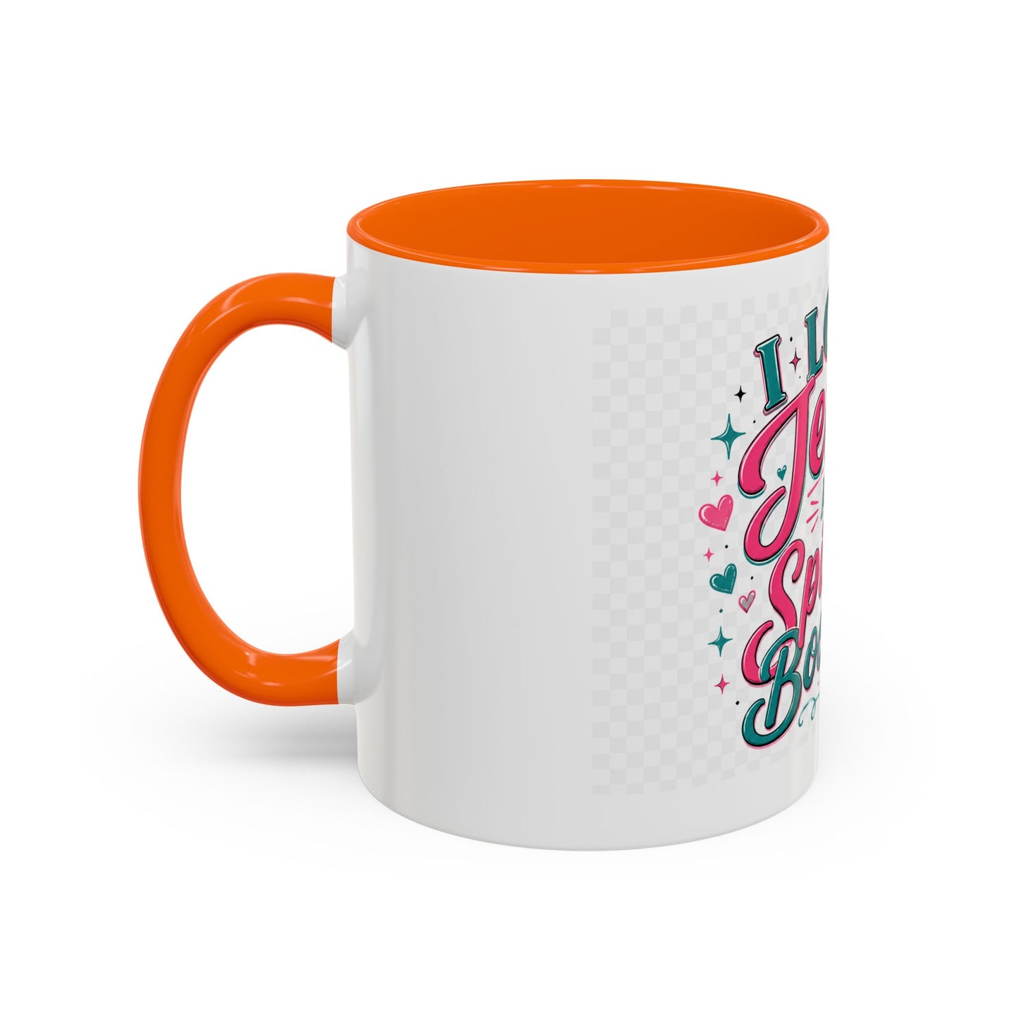 Coffee Mug — "I Love Jesus and Spicy Books" Christian Book Lover Gift