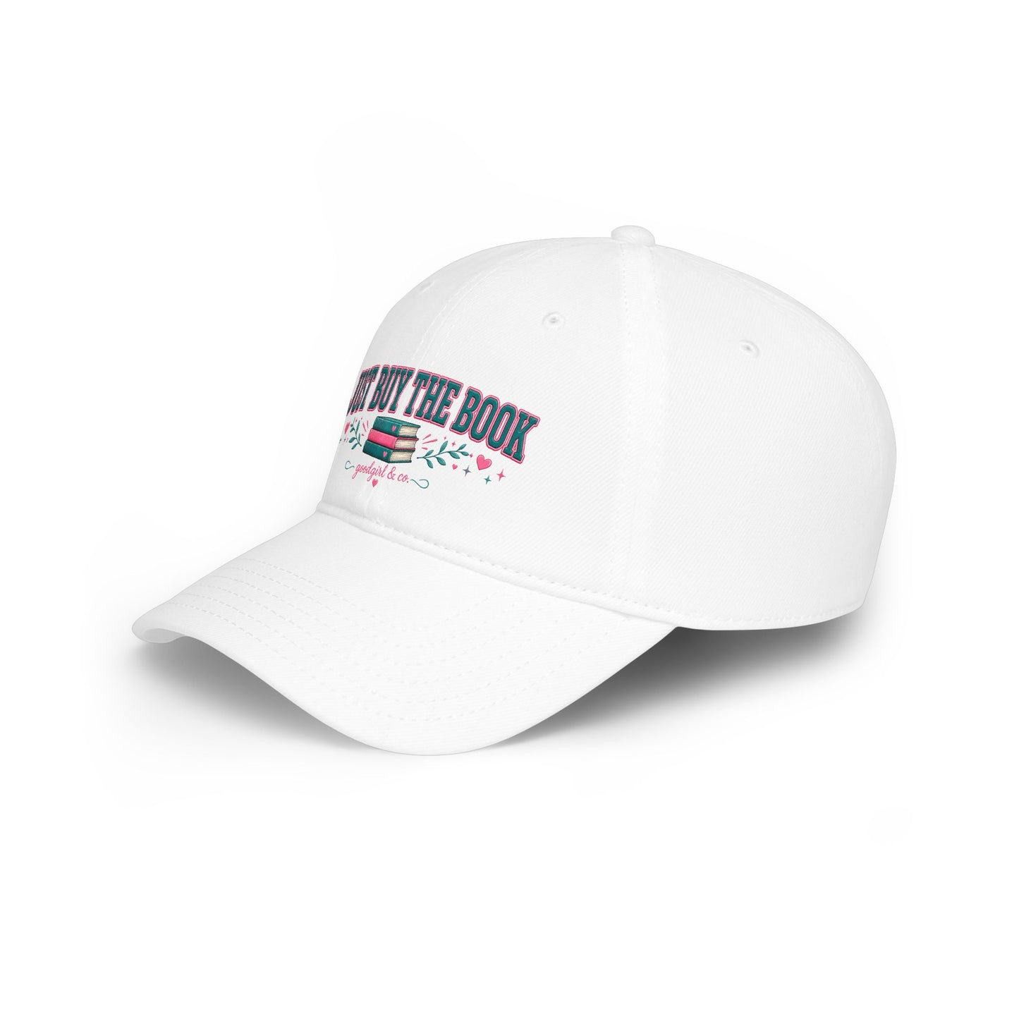 Just Buy The Book Baseball Cap - Booklover Literary Hat