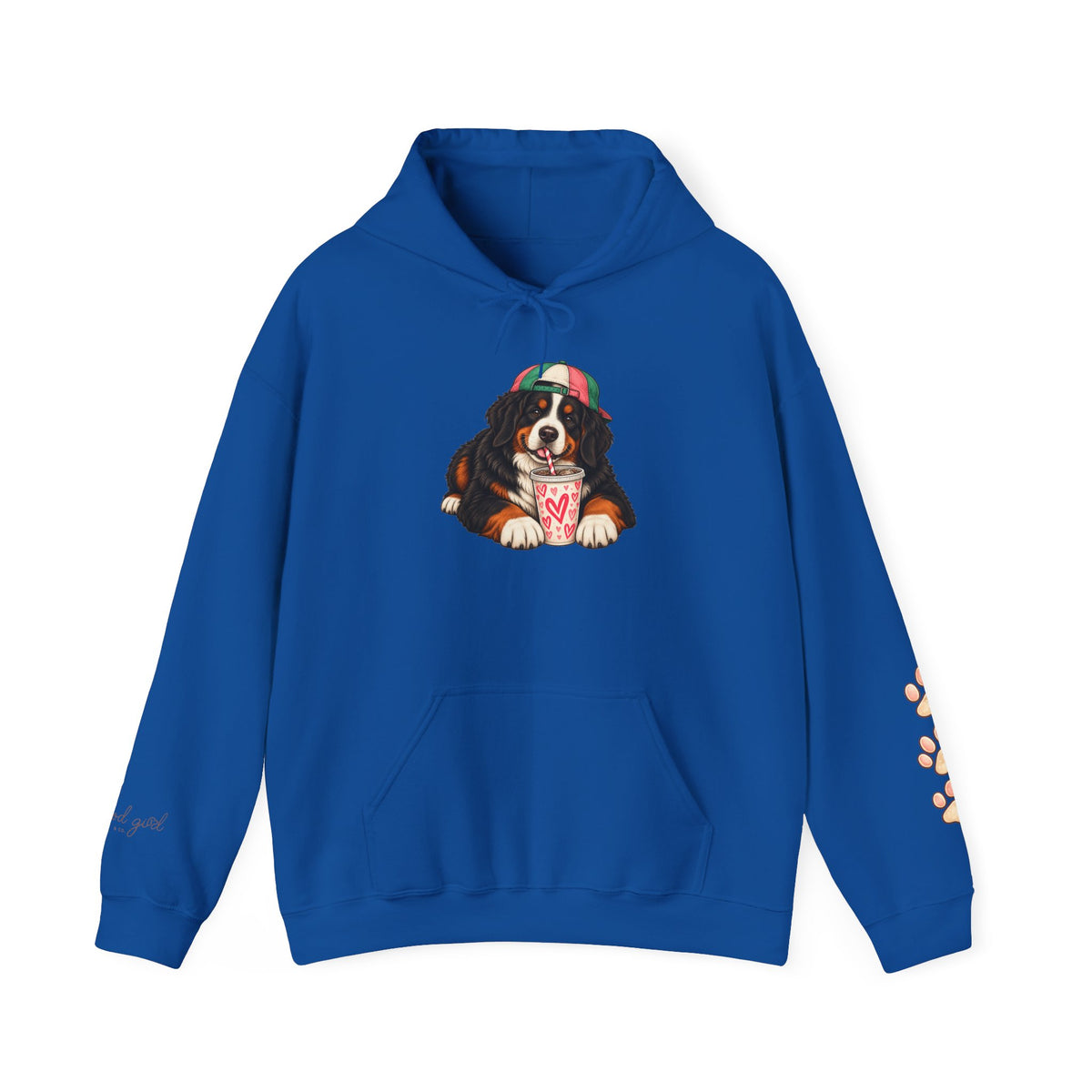 Cute Bear with Hot Cocoa Holiday Hoodie