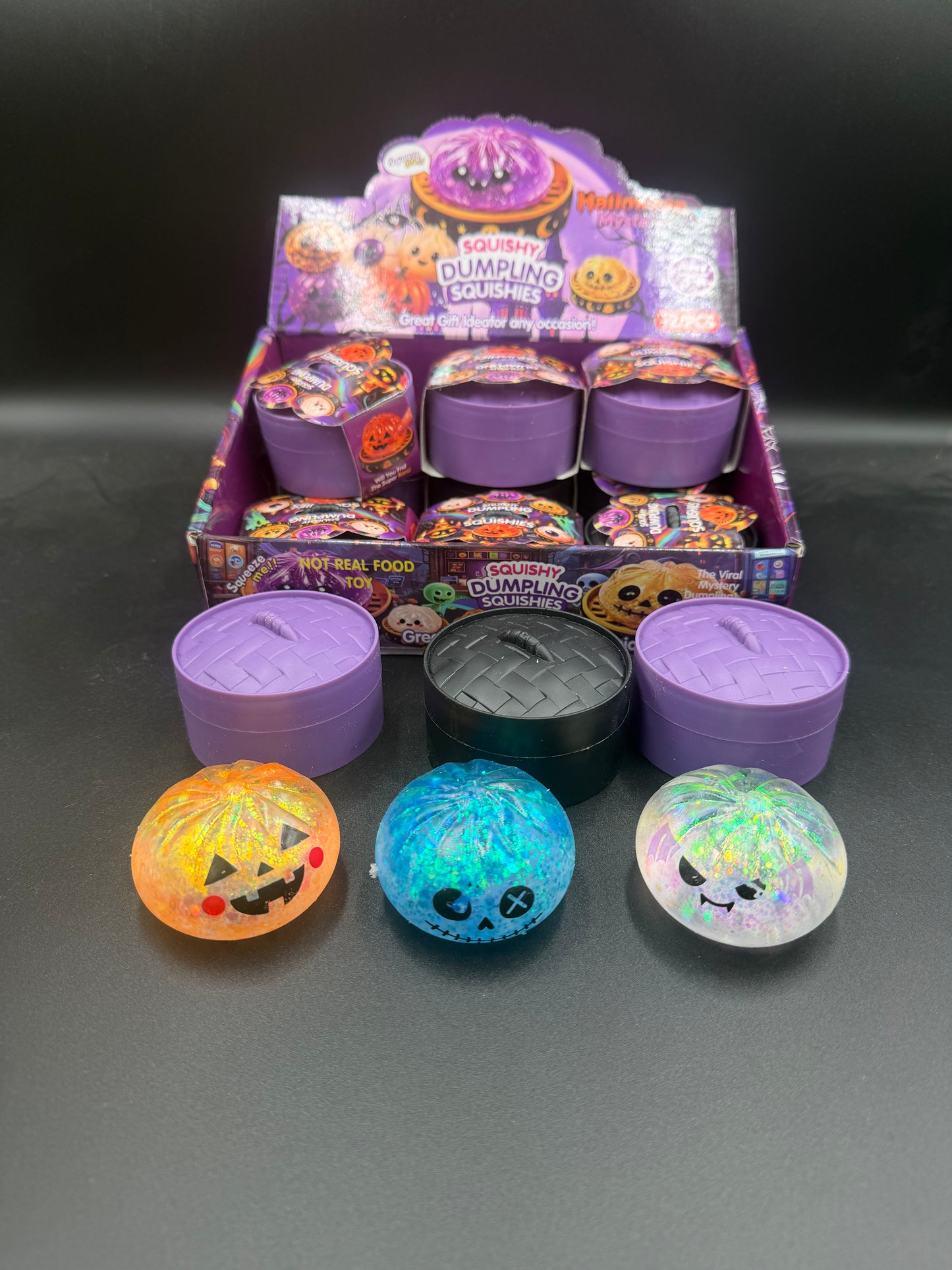 🎃 Halloween Mini Squishy Dumplings 👻