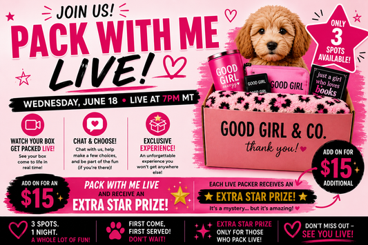 Pack With Me LIVE! ⭐