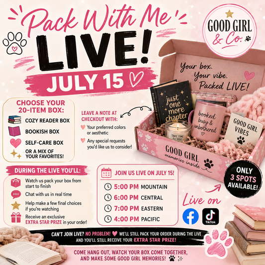 Pack With Me LIVE! ⭐