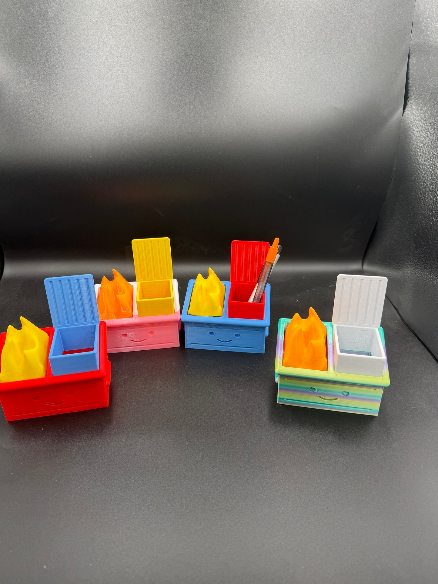 🔥 Dumpster Fire Pencil Holder