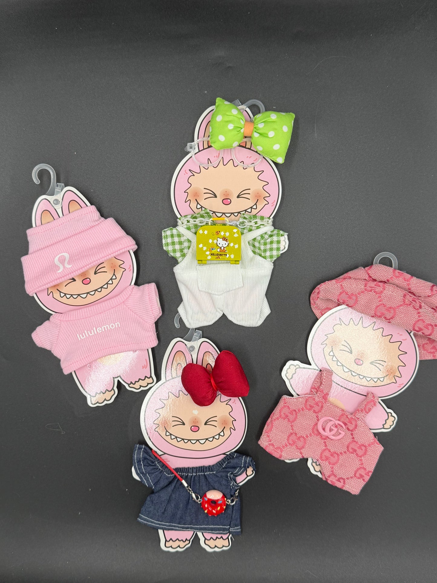 🐰✨ Labobo Dolls with Designer-Inspired Outfits ✨🐰