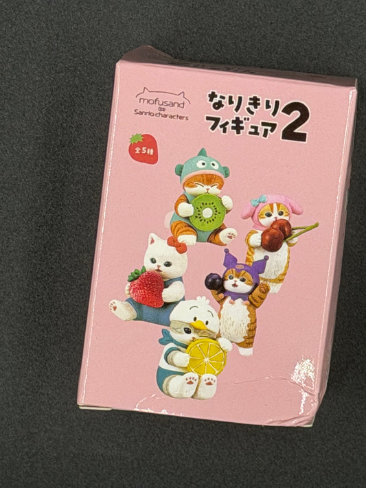 🎀 Mofusand × Sanrio Dress-Up Figure 2 Blind Box