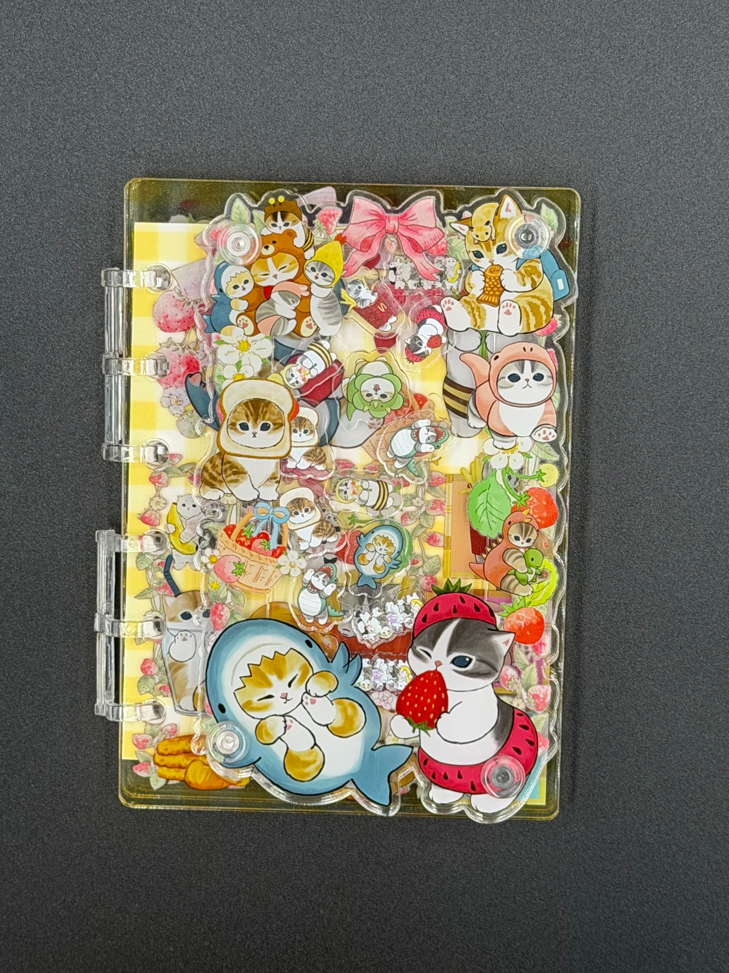 Mofusand Shaker Notebook | Kawaii Cat Journal