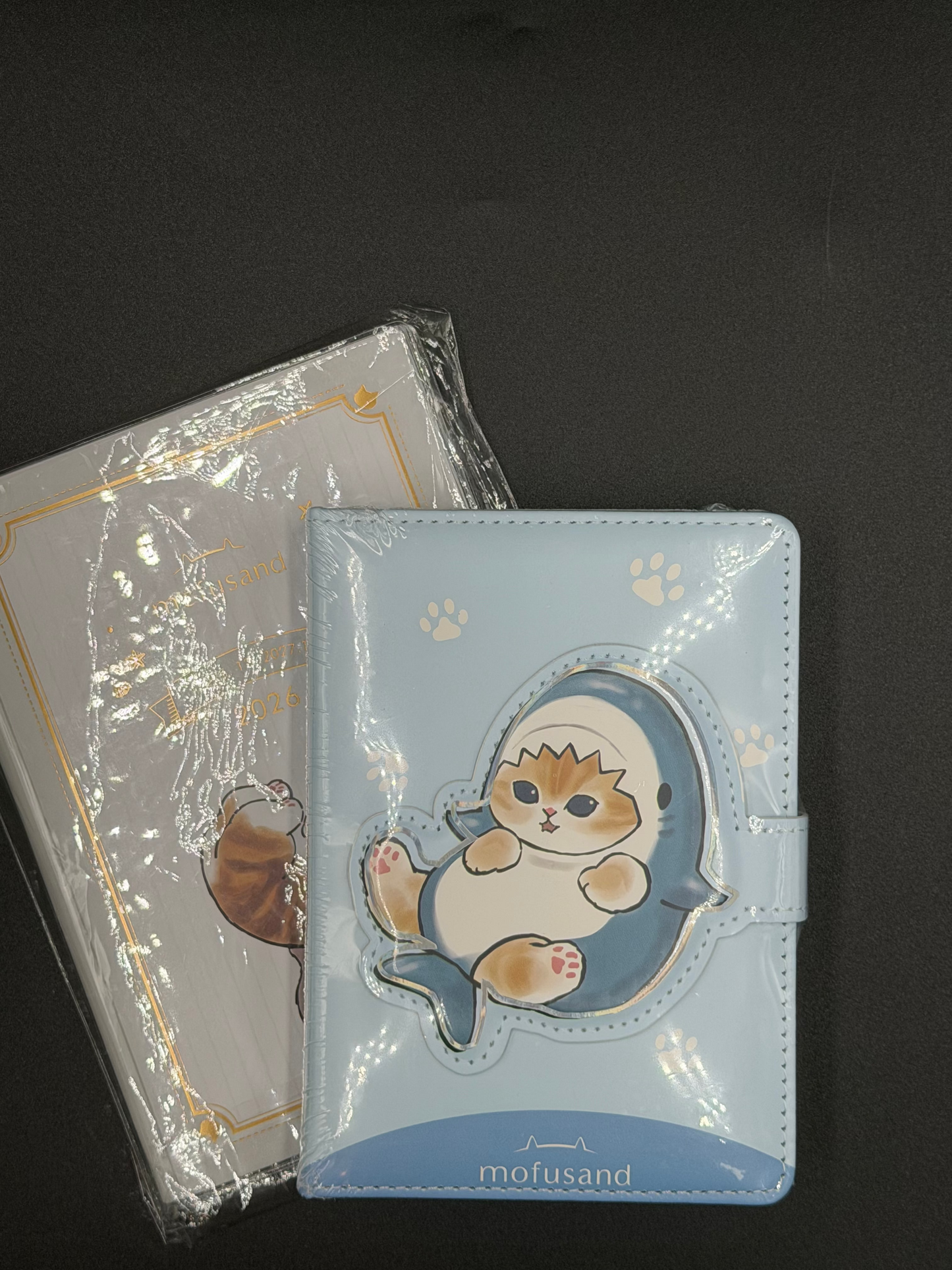 Mofusand Premium Planner Notebook | Shark Cat Edition | Includes 2026 Calendar