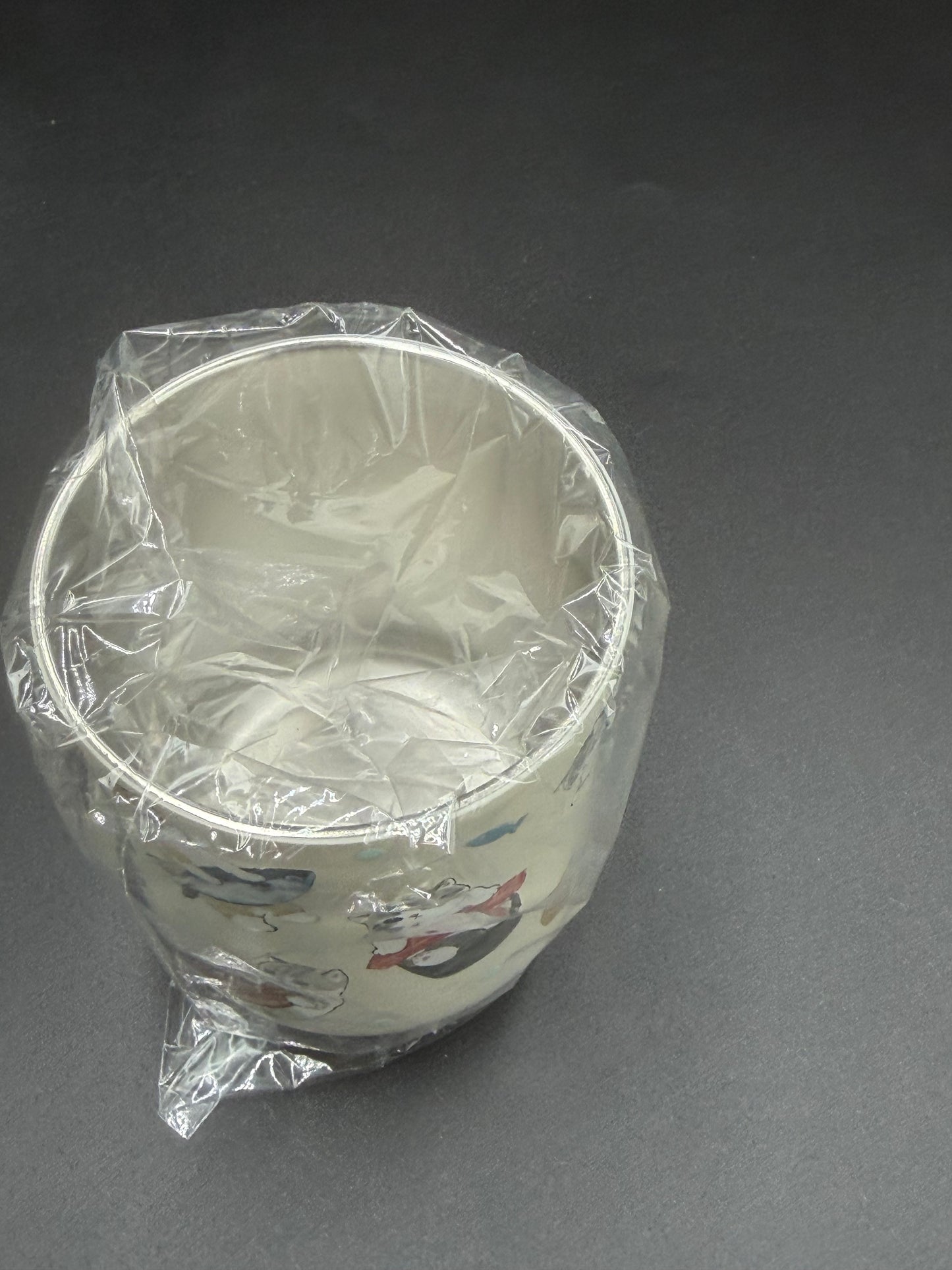 Mofusand Enamel-Style Cat Mug | Sushi &amp; Fish Edition