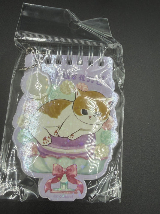 Mofusand Mini Spiral Notebook with Charm