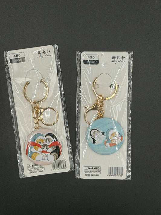 Mofusand Acrylic Cat Keychain